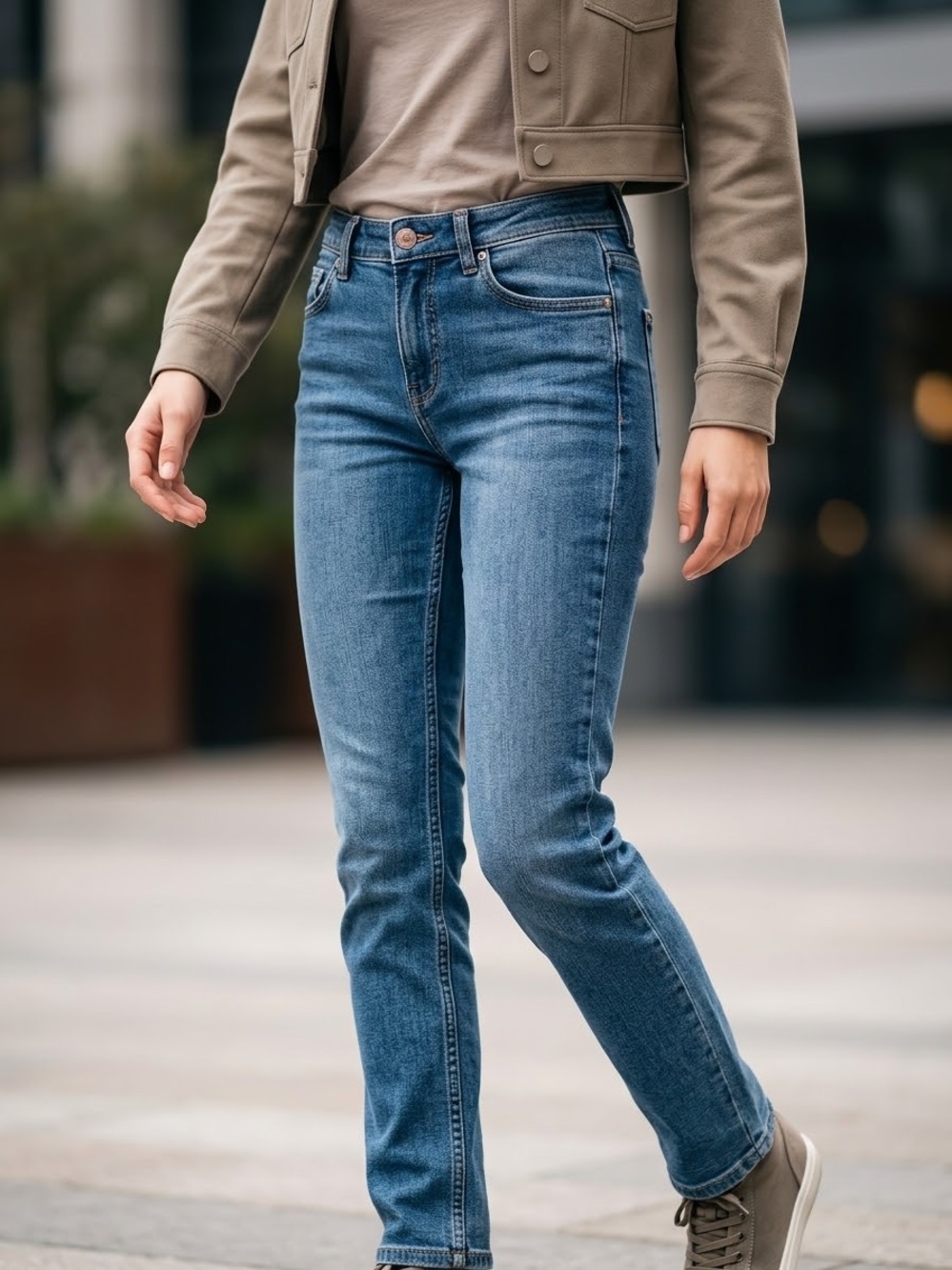 Silver Jeans Mid Blue Slim Kids Jeans
